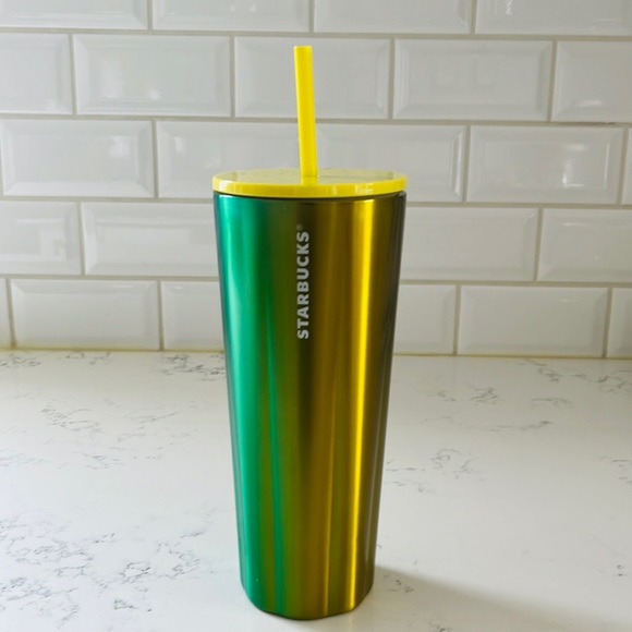 Starbucks Green Steel Holographic Tumbler - Picture 4 of 10